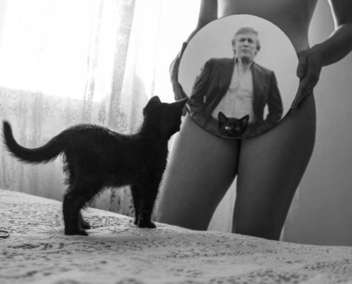 Morena Fortino" La chatte" Trump